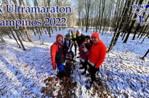 zdjęcie zawodników biegu w Kampinosie w 2022 roku