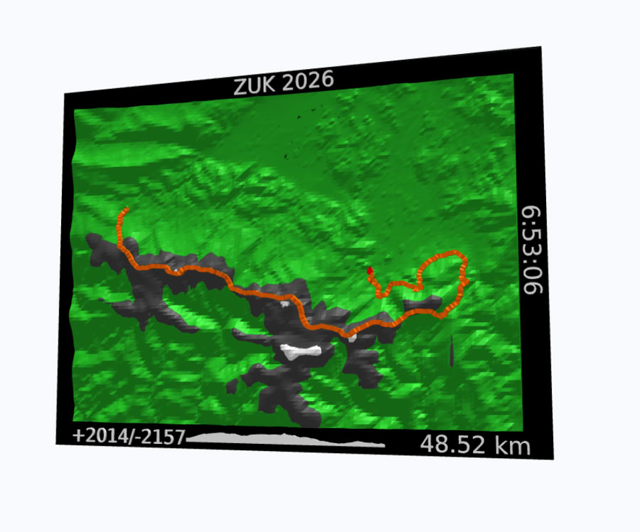 Zimowy Ultramaraton Karkonoski 2026 43 ZUK2026 makieta