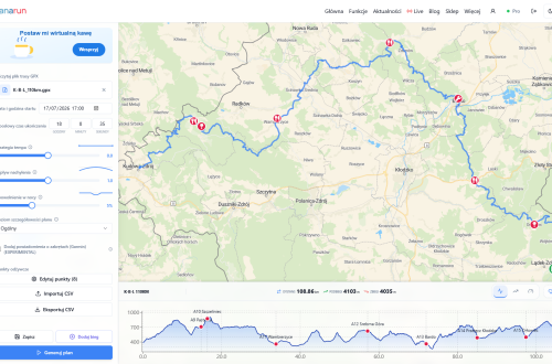 Planarun taktyka ultra – jak zaplanować bieg i zacząć? 33 planarun glowny panel gpx web